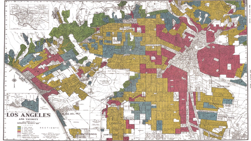 Sorting or Siting? Evidence from the 1930 Residential Security Maps